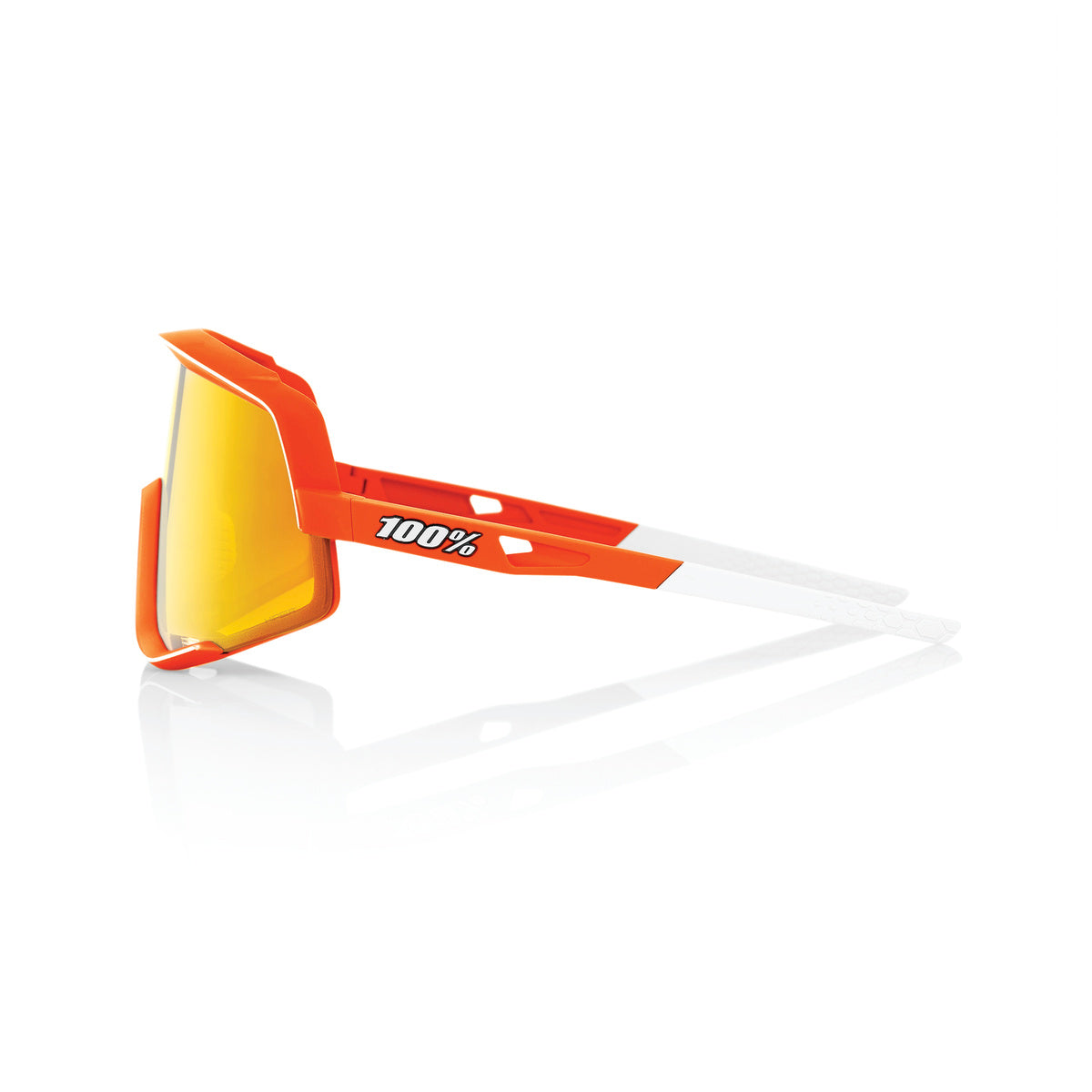 GLENDALE - Soft Tact Neon Orange - HiPER Red Multilayer Mirror Lens